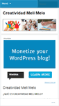 Mobile Screenshot of creatividadmelimelo.com